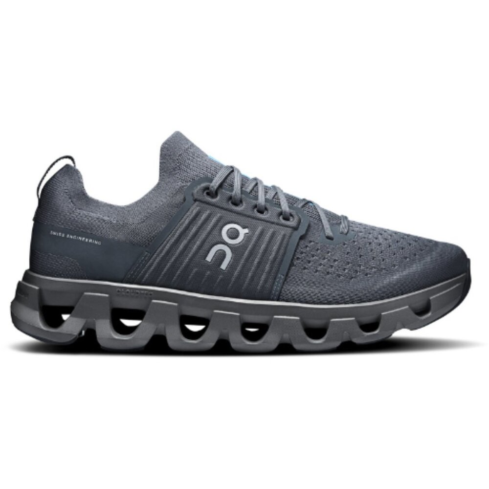 On - Cloudswift 4 - Men's Running Sneakers - Stone/Asphalt